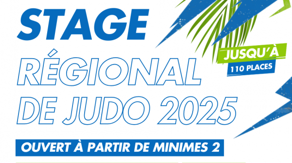 Stage Régional de Judo 2025